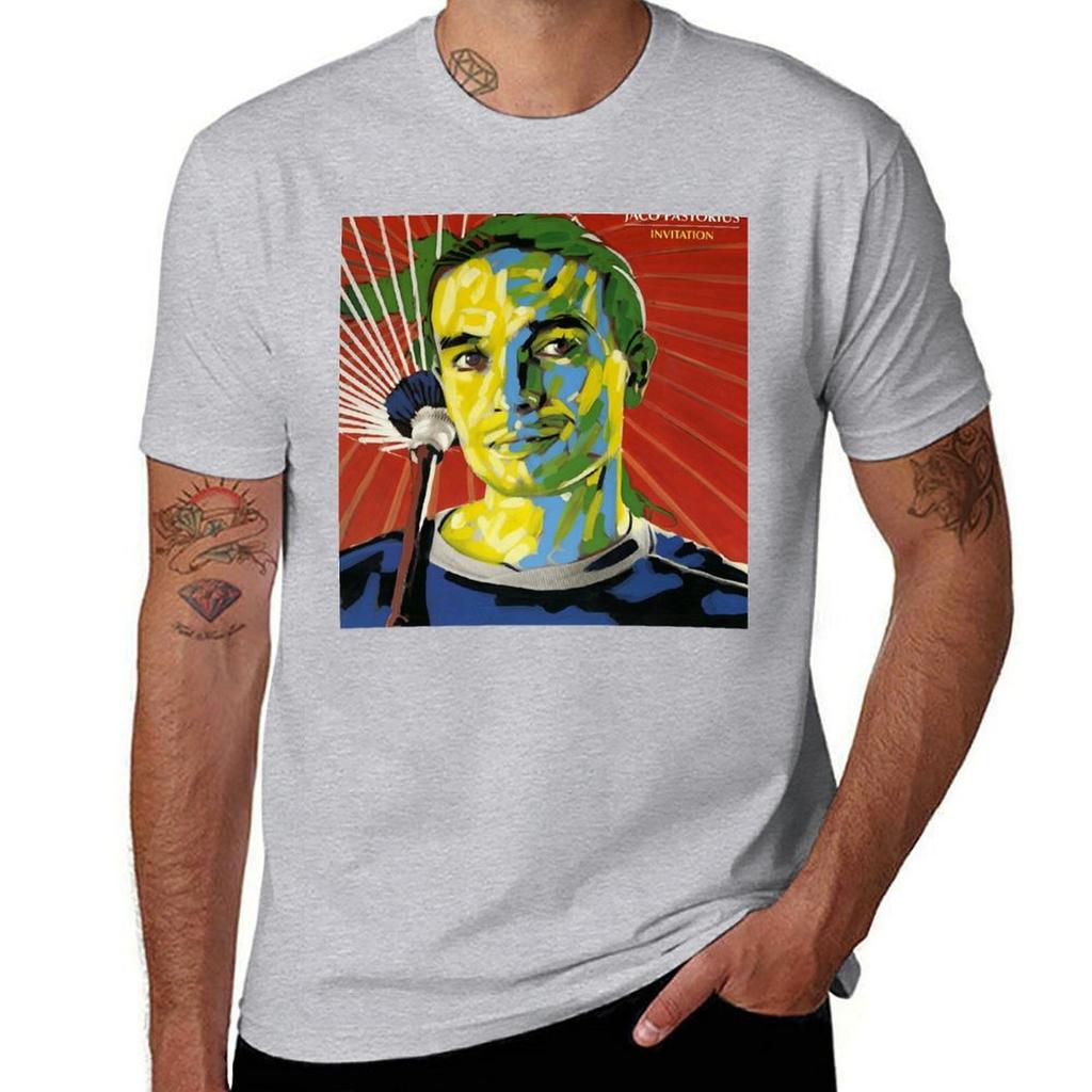 Adaptive Energy Passion Attractive Funky Jaco Pastorius Gifts For Fan T-Shirt oversized heavyweights t shirt for men