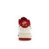 Nike Air Force 1 07 Sail Gym Red Embroidered Swoosh Unisex Sneakers Cream Coconut-Milk Flat-Pewter FV0392-101