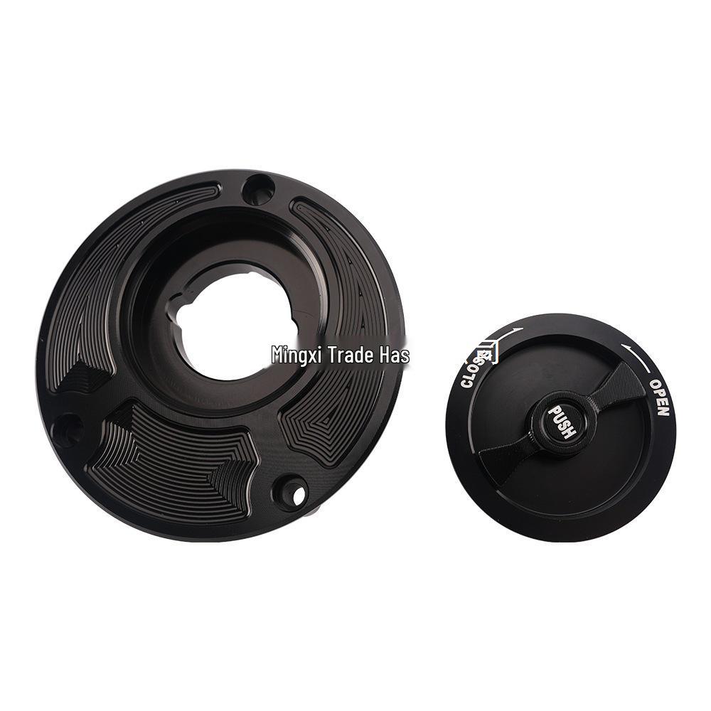 Tappo Serbatoio Carburante in Alluminio a Sgancio Rapido a 3 Fori per Yamaha MT07/09 R1 R25 R3 FZ6