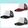 Black Polyester Baseball Cap Adjustable Sun Hat Breathable Stylish For Summer 2023