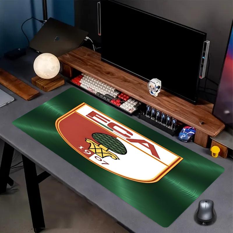 FC Augsburg Print Mouse Pad, Anti‑Slip Desktop keyboard Mat, for PC Laptop Gaming Working Daily Use, Cool Festival Birthday Gift