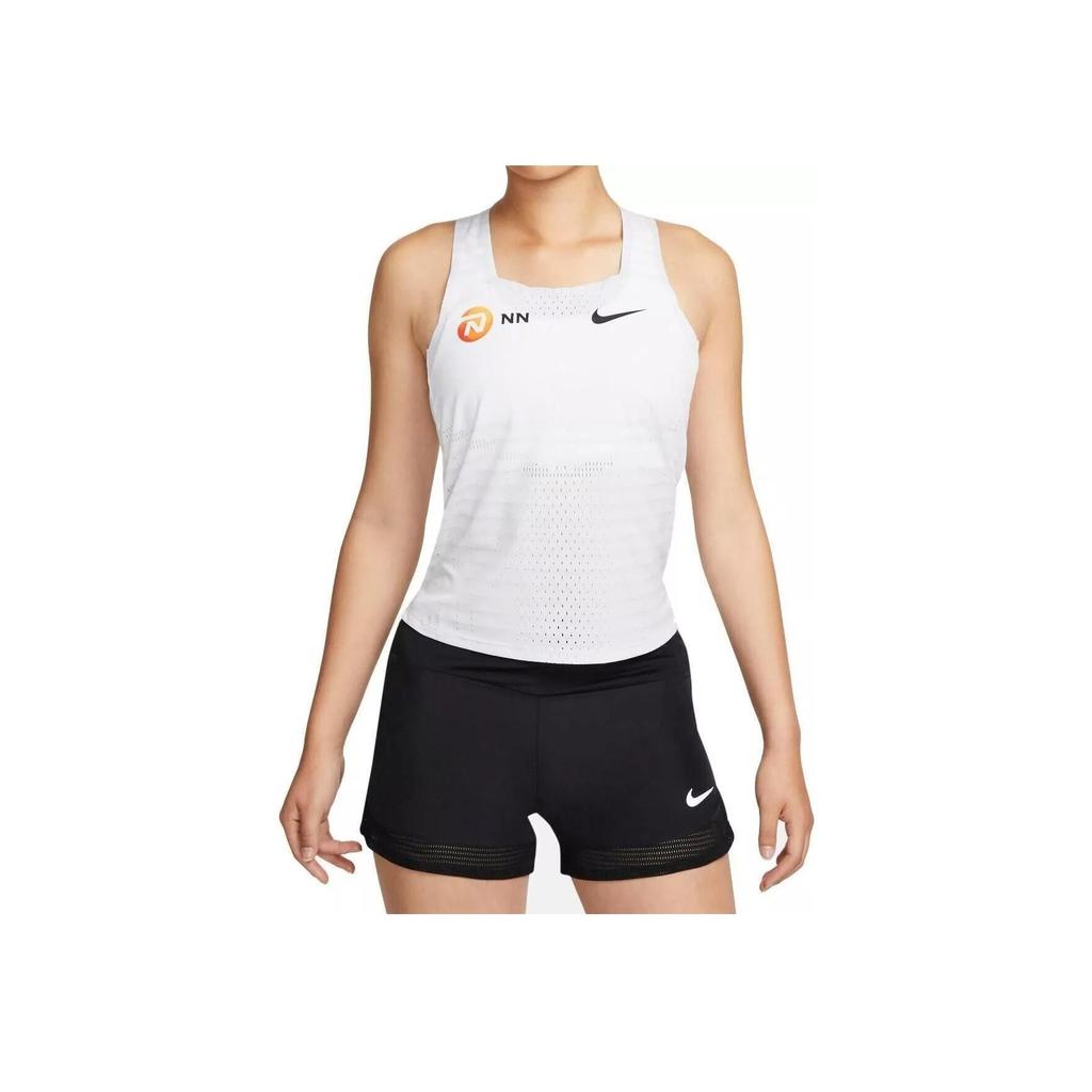 Nike Breathable Reflective Mesh Sleeveless Running Vest Women tops White DR5850-100