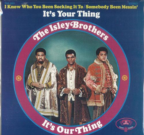 LP Record ISLEY BROTHERS - It's Our Thing TNS3001 T-Neck, Buddah  2010 US Soul/Funk
