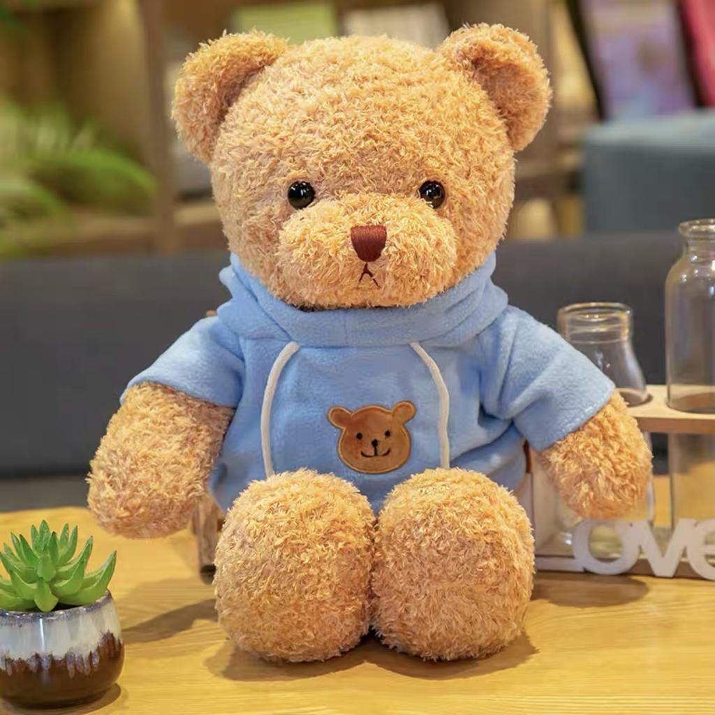 Bear Doll Sweater Bear Plush Toy Clothing Ragdoll Doll Hug Bear Girl Birthday Gift