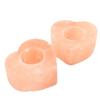 Himalayan Salt Heart Tea Light Holder (Pack of 2)