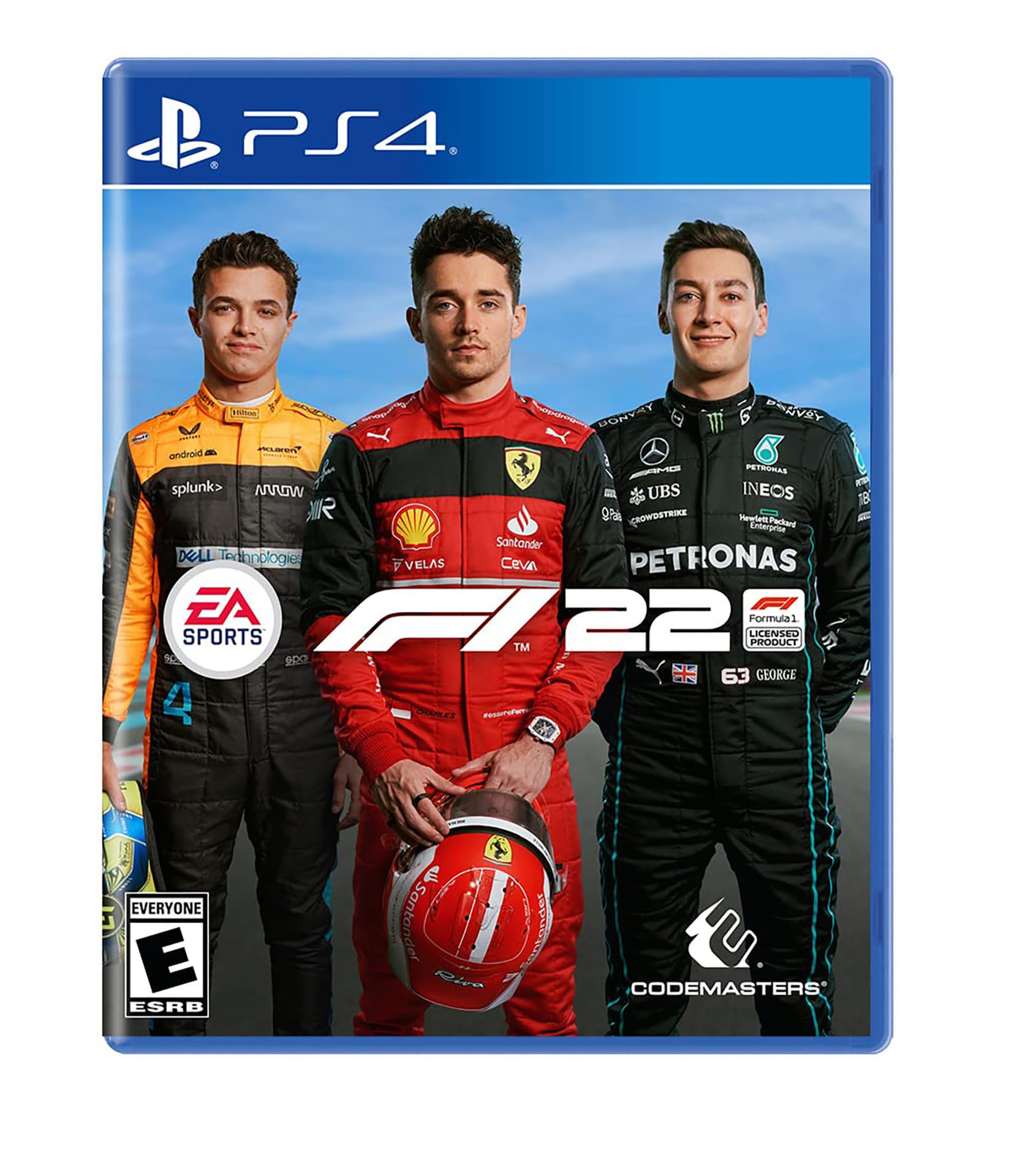 

F1 2022 Север PS4 (Импорт Америка) - синий