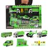 Childrens Airplane Engineering Car Toy Model Set For Interest Cultivation