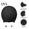 High Elasticity Swimming Hat Breathable Silicone No Constraint Lightweight Flexible Ear Protection Large Size Waterproof Great Durability Swim