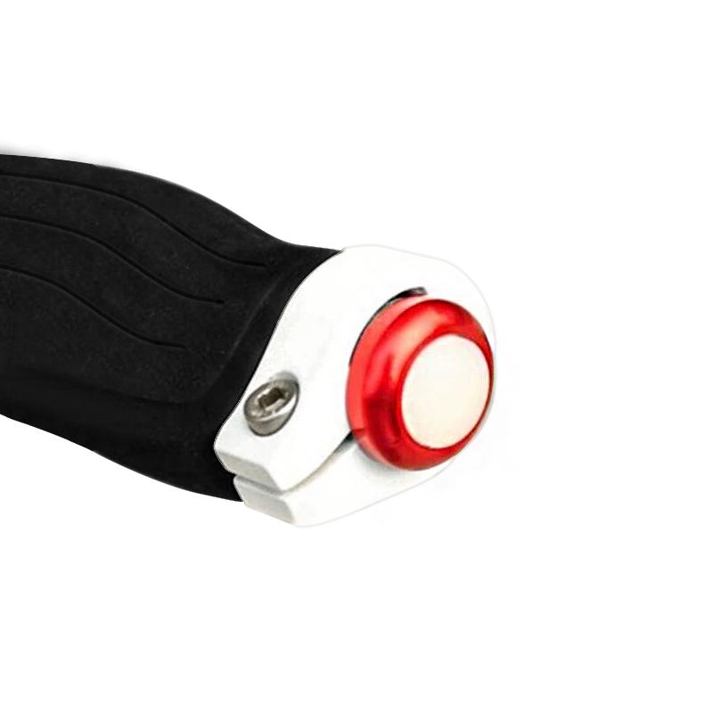 2pcs/lot Bike Handlebar Light LED Bicycle Light Turn Signal Cycling Handle Bar End Plug Safty Warning Indicator Lamps Adjustable