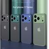 New Armor Shockproof Matte Hard Case For Iphone 17 Pro Max 17 Air Cover for Iphone17 Pro Max Silicone Frosted Back Cover Case
