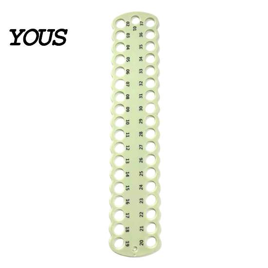 Sewing Thread Storage Board Cross Stitch Winding with Numbers, Plastic Embroidery Holder Plate, Floss Organizer Bobbin for Projects