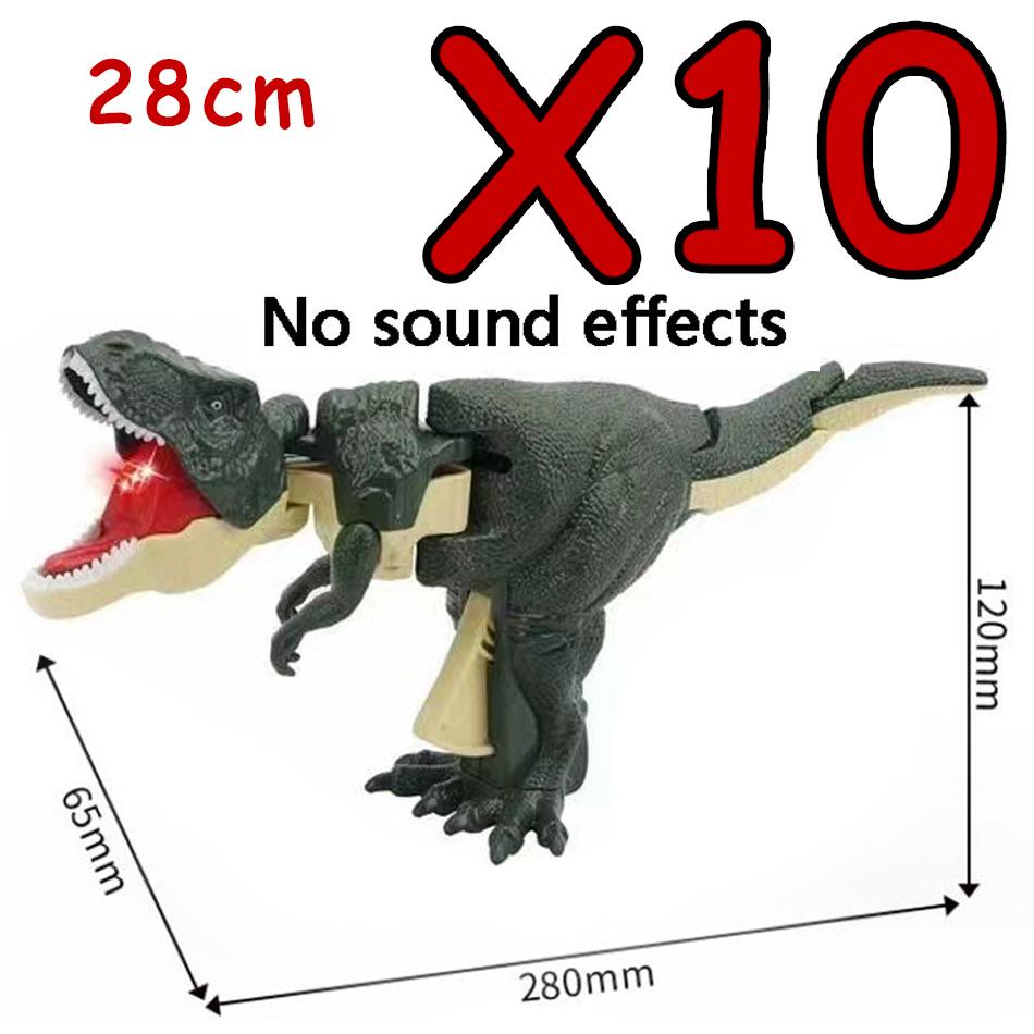 1-10pcs Stress Relieving Dinosaur for Children, Creative Toy with a Telescopic Spring Oscillation. Christmas Gift