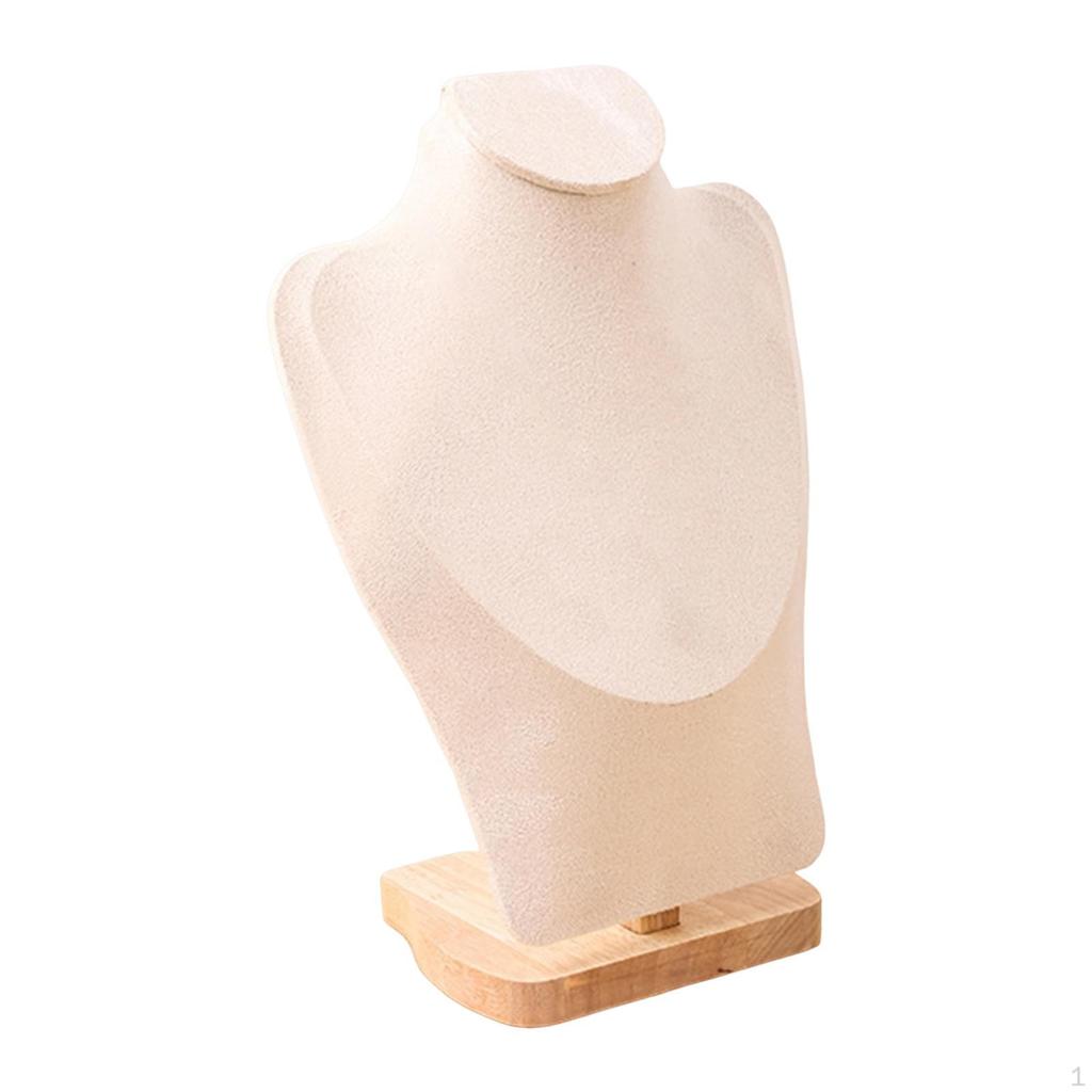 Jewelry Bust Holder for Necklace Storage, Organizer Living Room and Bedroom