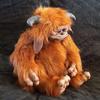 Labyrinth Ludo Animal Plush Large Mouth Creature Toy Halloween Horror Ornament