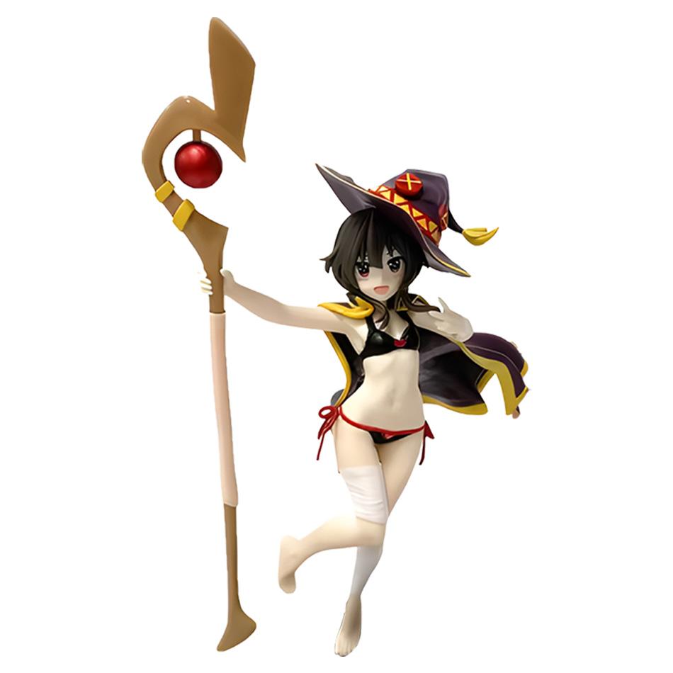 

Megumin Great Mage Swimsuit Figure Model Ornament - Beautiful Girl Prize Collectible from God s Blessing on This WonderfulWorld