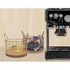 Iron Coffee Holder Versatile Coffee Storage Rack Coffee Pods Basket Decoration for Kitchen Countertop Espresso Pods Basket