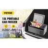 SIHAO 12V/24V Compressor Koeler Mini Koelkast 15L Auto Vriezer Koelkast Mini Koelkast Reizen Kamperen Buiten Huis Vrachtwagen Gebruik