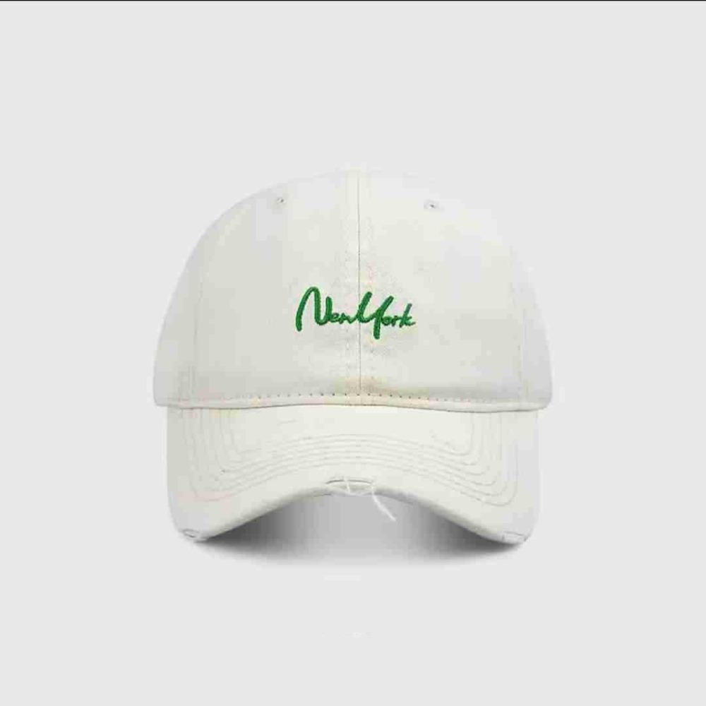 New York Letter Baseball Cap Breathable Sports Visor Casual Sun Hats  Men Women