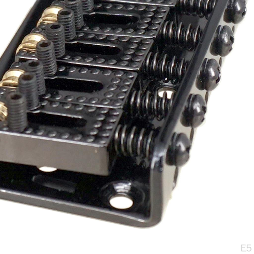 Фиксированный бридж для электрогитары Hardtail серебряный — фото 6