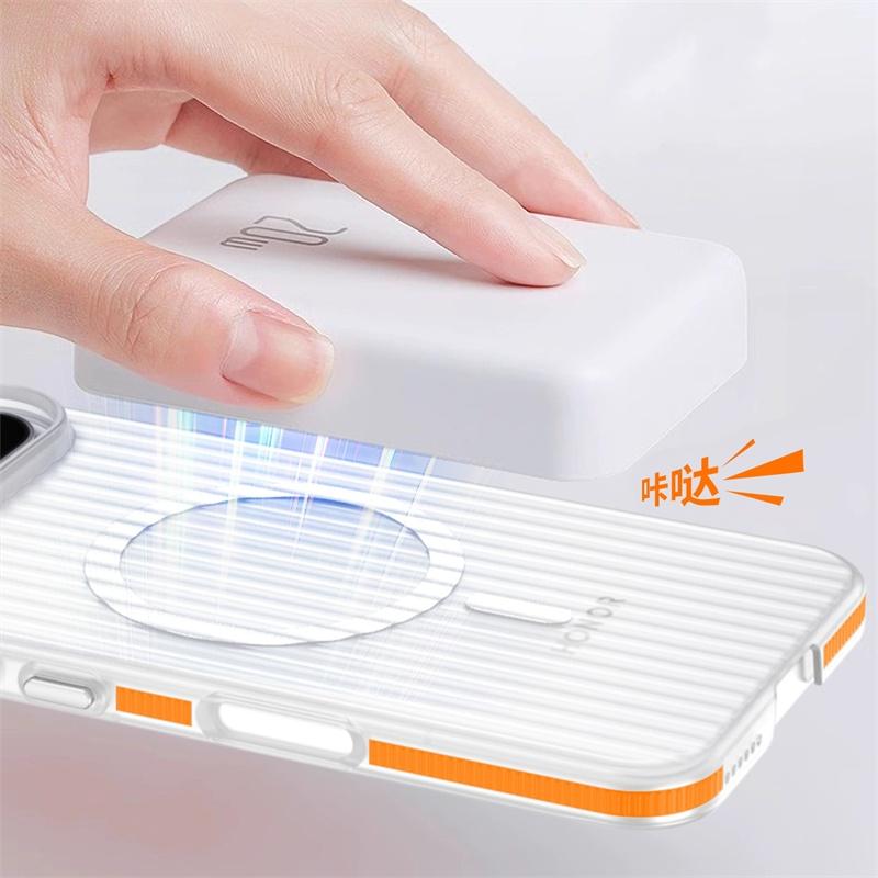 For Honor Magic 8 Pro Air Case Hard PC Matte Transparent Magnetic MagSafe Anti-slip Protective Back Cover Shell