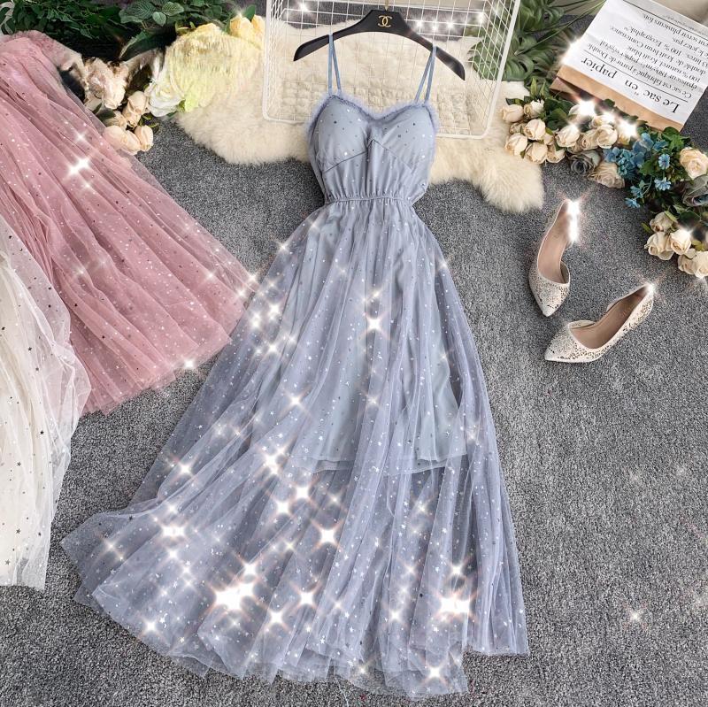 

Блестящая фея Verano с блестками, сексуальные лоскутные сетчатые платья на тонких бретельках, темперамент