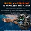 New Sport Smart Watch Men 1.46" AMOLED Screen LED 10ATM Waterproof Flashlight 515mAh Battery Heart rate BT Call Smartwatch
