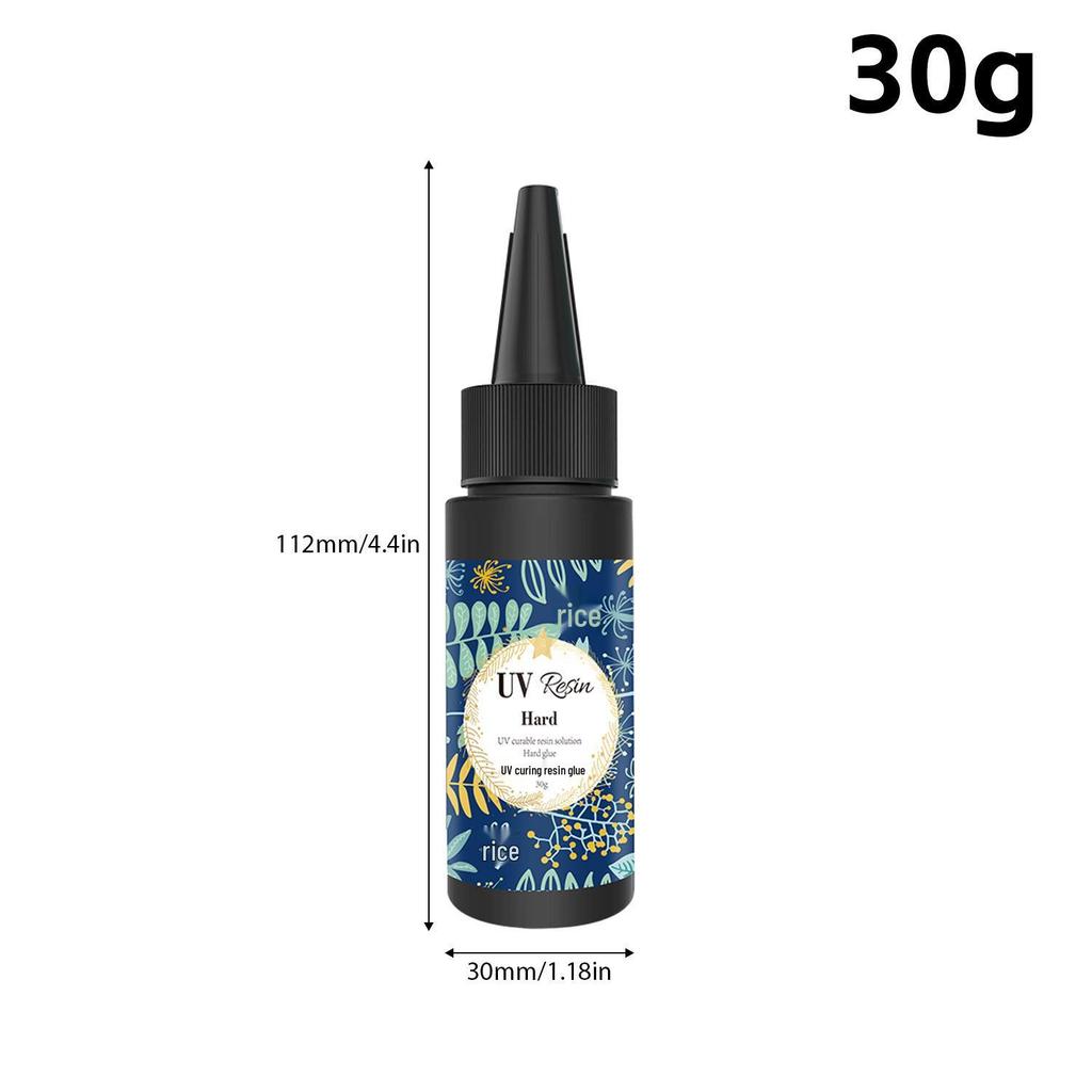 DIY Jewelry UV Drip Glue: Fast-Drying, Odorless, Transparent Crystal UV Curing Adhesive