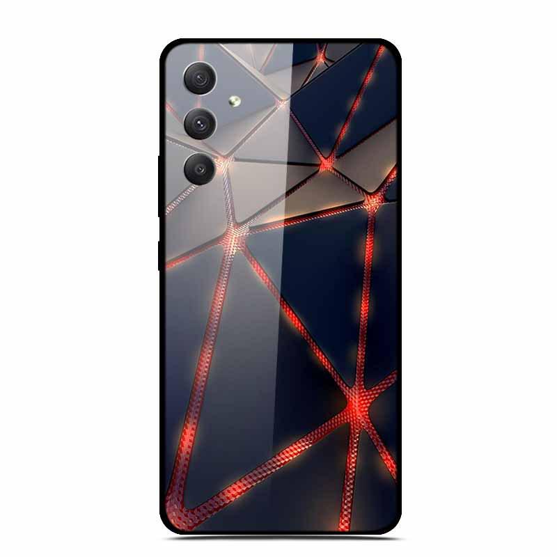 Starry Sky Tempered Glass Phone Case for Samsung A35 5G - Men's & Women's Models