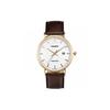 White Dial Brown Strap