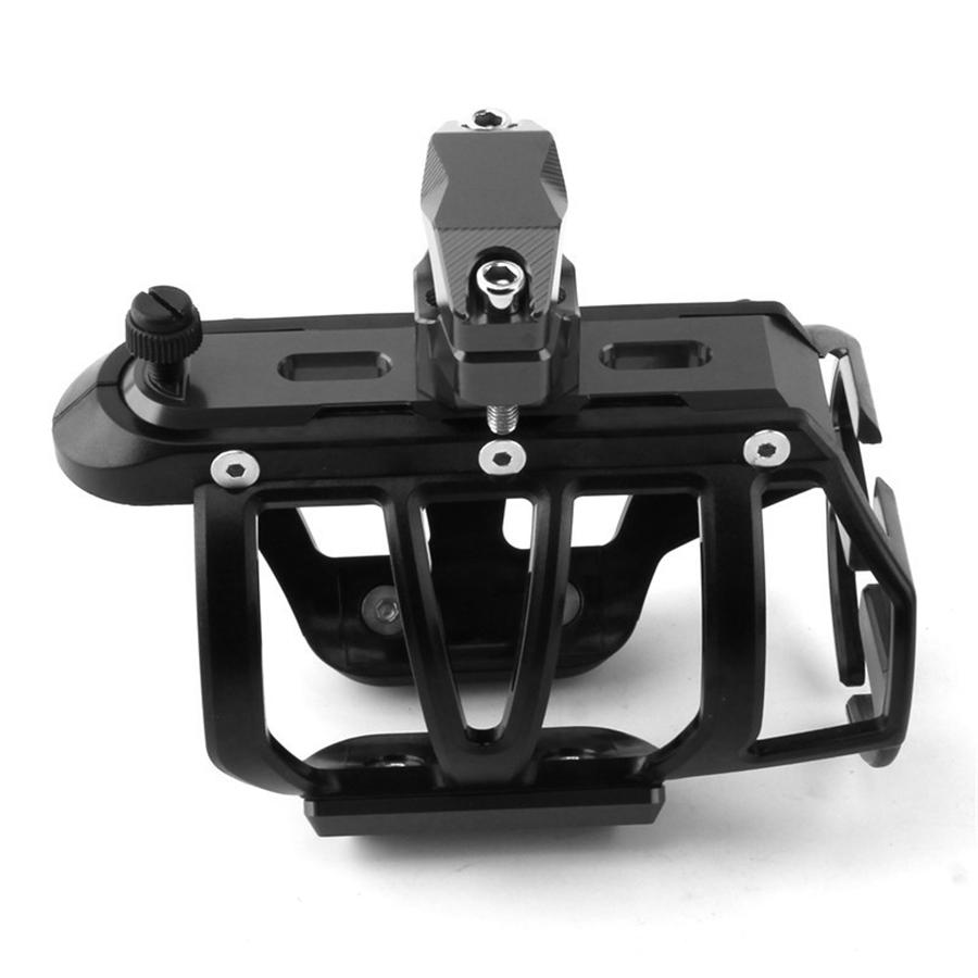 

For BMW R1200GS CNC Motorbike Beverage Water Bottle Cage Drink Cup Holder Sdand Mount Accessories