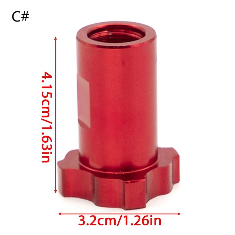 For PPS Spray Gun Cup Adapter Pot Joints Spray Gun Connector M16 1.5P External/Internal Thread M14 1.0P Internal Thread
