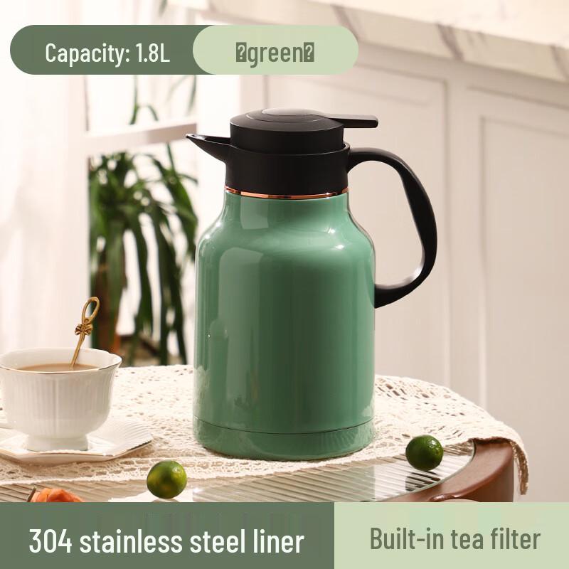 Changqi 304 Stainless Steel Smart Temperature Display Insulated Tea Pot