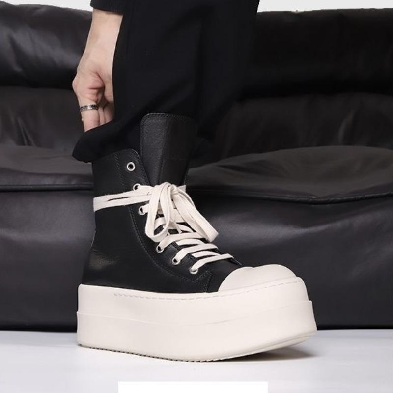Fashion Shoes for Women Women's Ankle Boots Trendy Retro High-top Womens Shoes Fashion Casual Chunky Platform Luxury Designer Sneakers