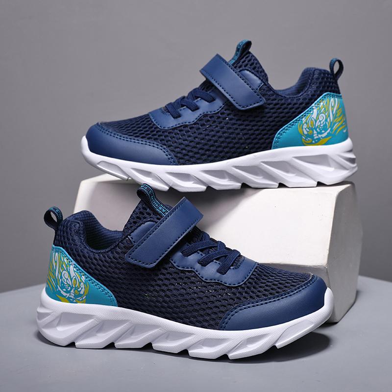Breathable Mesh Running Shoes for Kids Boys Girls 4-12 Year Summer Sports Sneakers Casual School Trainers Sports Niño
