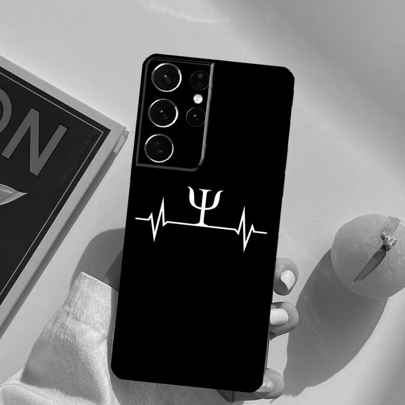 

Psychologist Profession Psychology Phone Case For Samsung Galaxy S26 S25 S20 S21 S22 S23 S24 Ultra S10 Plus S25 FE Back Cover Galaxy S24