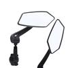 Bicycle Rear View Mirror Extra Large 2 Pieces 360 Degree Rear View Mirrors For Bicycle Ebike Mountain Bike MTB (Left + Right)