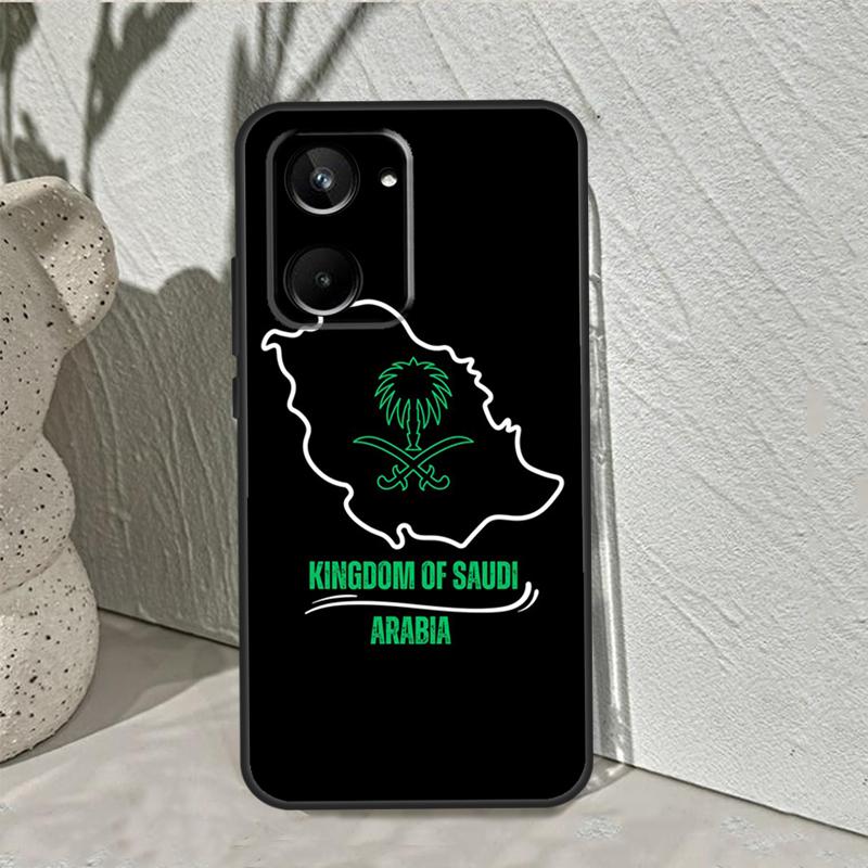 Kingdom of Saudi Arabia Flag For Realme GT7 Pro GT6 C67 C65 C63 C61 C55 C53 C51 C35 C71 C75 10 11 12 13 14 Pro Plus Case