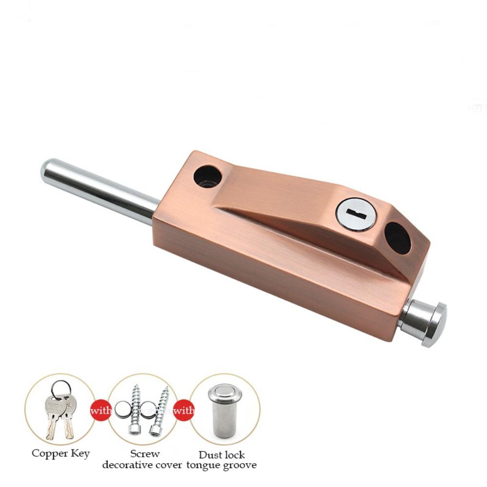 Framed Spring Revolving Door Latch Lock Open Mounted Stainless Steel Floor Latch Universal Floor Lock Bathroom Toilet Shop