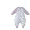 Class A Baby Sleep Sack: Lightweight Cotton, Spring/Autumn, Split-Leg, Detachable Sleeves, Anti-Kick, One-Piece Pajamas