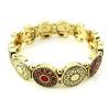 Les Trésors De Lily [N1082] - Bracelet Créateur 'Cunégonde' doré rouge