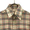 Sears 70s vintage Check Pattern Long sleeve PERMA-PREST shirt Beige Women Used