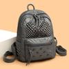Rivet PU Backpack Women Travel Backpack