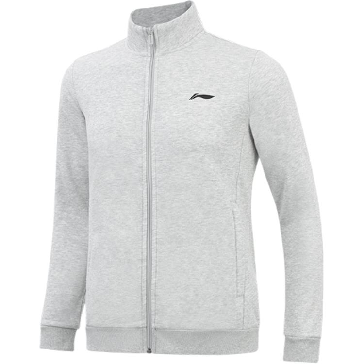 Li-Ning Stand Collar Jacket Simple Casual Sports Cardigan Hoodie Men outerwear AWDTE75-2