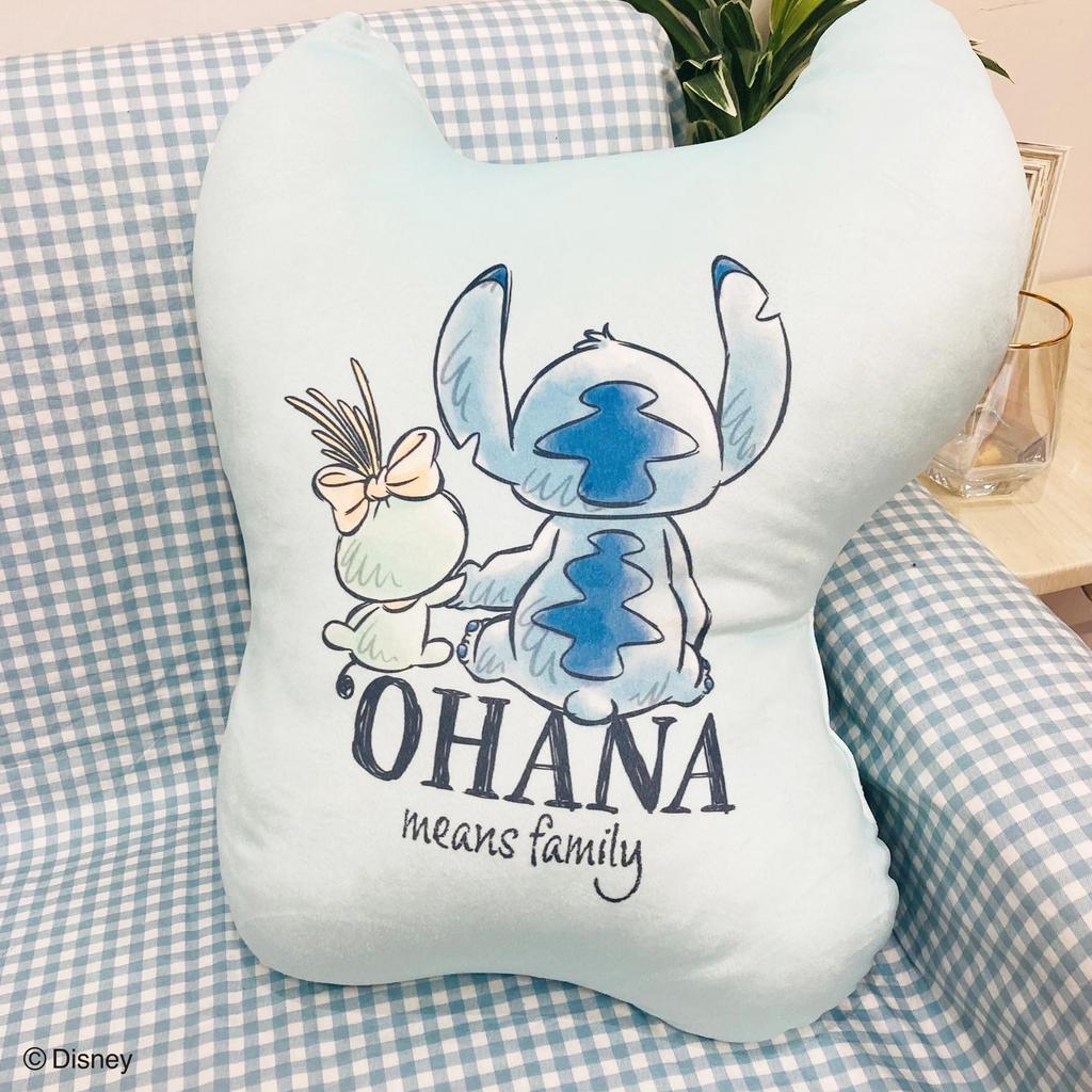 MORIPiLO Disney Stitch Body Pillow Soft and Soft To the Soft Plush Nap Disney Morishita Pillows (Soft Die-Cut Cushion) Touch, Toy, Pillow, Blue,