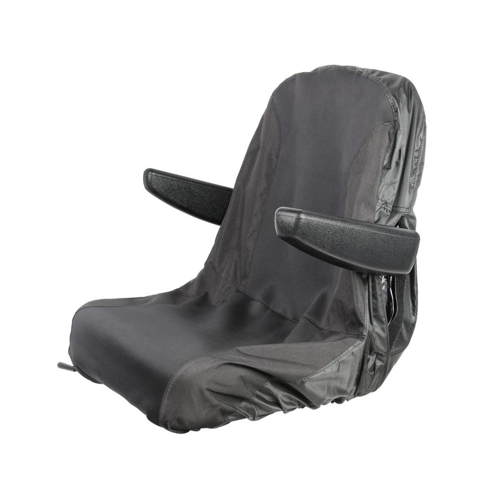 Waterproof Riding Lawn Mower Seat Cover with 2 Storage Pockets Lawn Mower Seat Cover Tractor Seat Cover Riding Lawn Mower