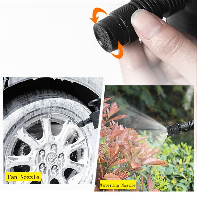 2L Sprayer Foam Cars Watering Washing Tool Car Wash Spary Nozzle Auto Spary Watering Can Car Cleaning Tools Garden Water Bottle