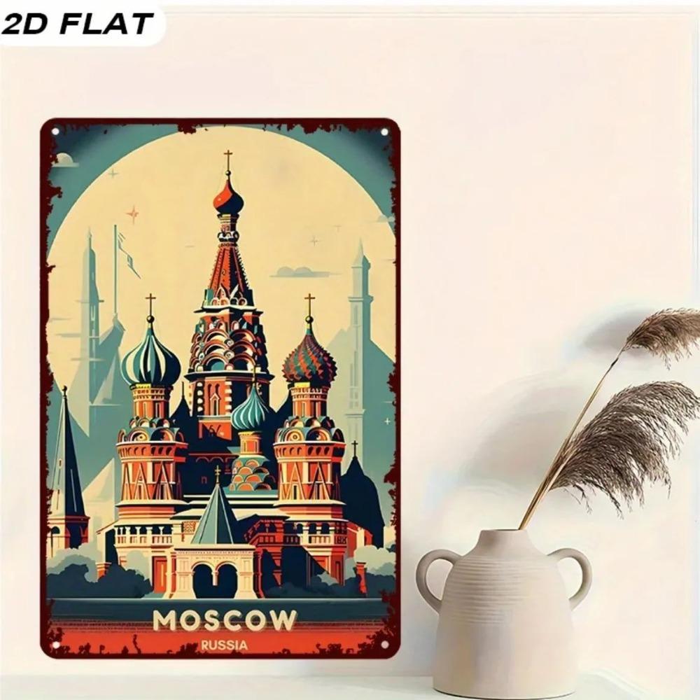 Vintage Metal Tin Sign Wall Decor 20x30cm