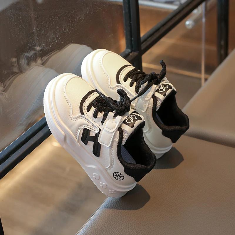 Children Casual Shoes for Girls Boys Fashion Korean Style 2025 Spring Autumn New Soft Bottom Anti-slippery Versatile Baby Shoes