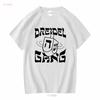 BLP Kosher Dreidel Gang Cotton T Shirt Dripped Design Long or Short Sleeves Vintage Washed Unisex Slightly Stretched Stylish