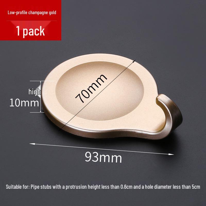 Bathroom & Kitchen Decorative Pipe Hole Cover for Faucets and Showers